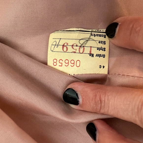 Vintage Ultra Suede Dusty Rose Pink Blazer Skirt Suit Set S  Lightweight - Picture 9 of 11